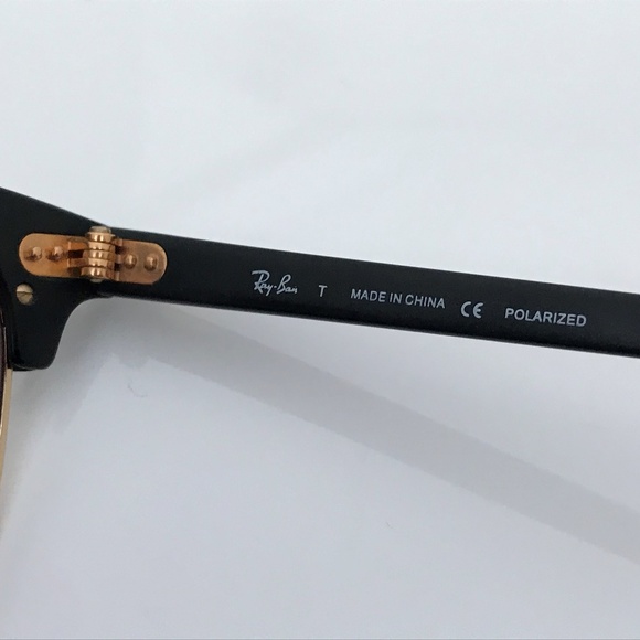 Ray-Ban Sunglasses Polarized Club Master RB 3016 9 - Picture 8 of 8